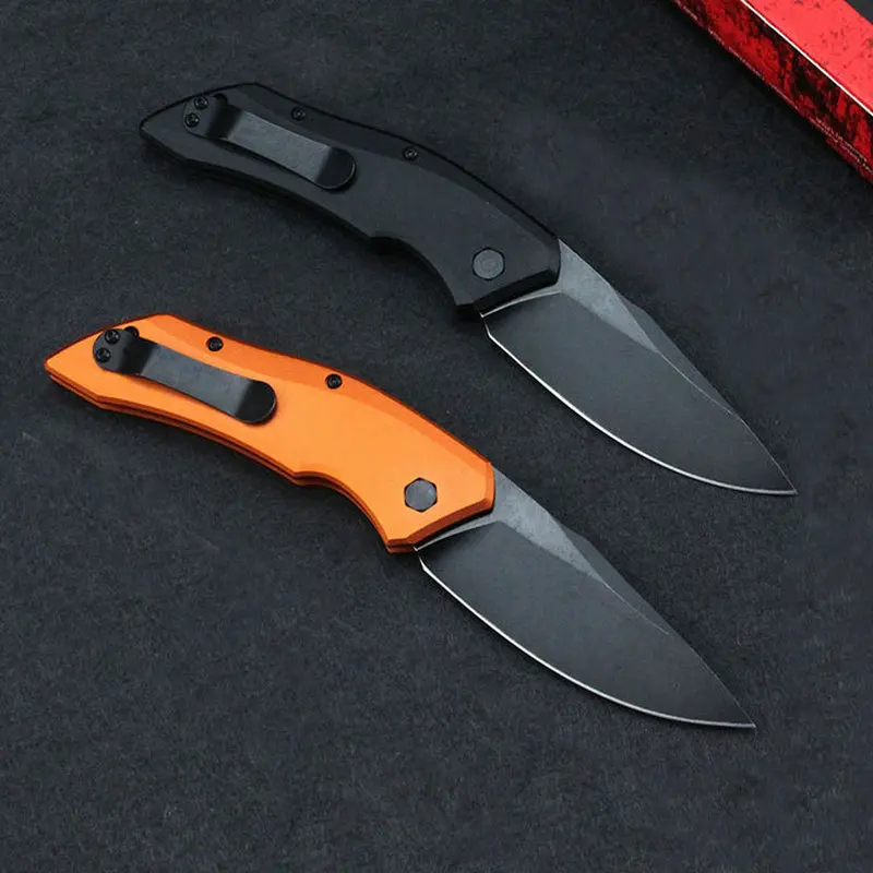 

Ks 7100 Launch 1 Folding Knife Camping Knives 60Hrc CPM154 Blade,6061-T6 Anodized Aluminum Handle Freesshipping