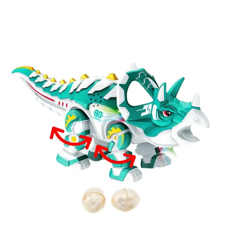 

Electric Dinosaur Toys Electric Walking Triceratops Dinosaur Toy Electric Walking Mechanical Dinosaur Toy For Children Kids Age