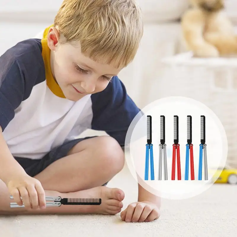 Butterfly Comb Trainer Tool Folding Training Comb Practice Combs Portable And Fun Butterfly Training Combing Tool For School
Butterfly Comb Trainer Tool Folding Training Comb Practice Combs Portable And Fun Butterfly Training Combing Tool For School