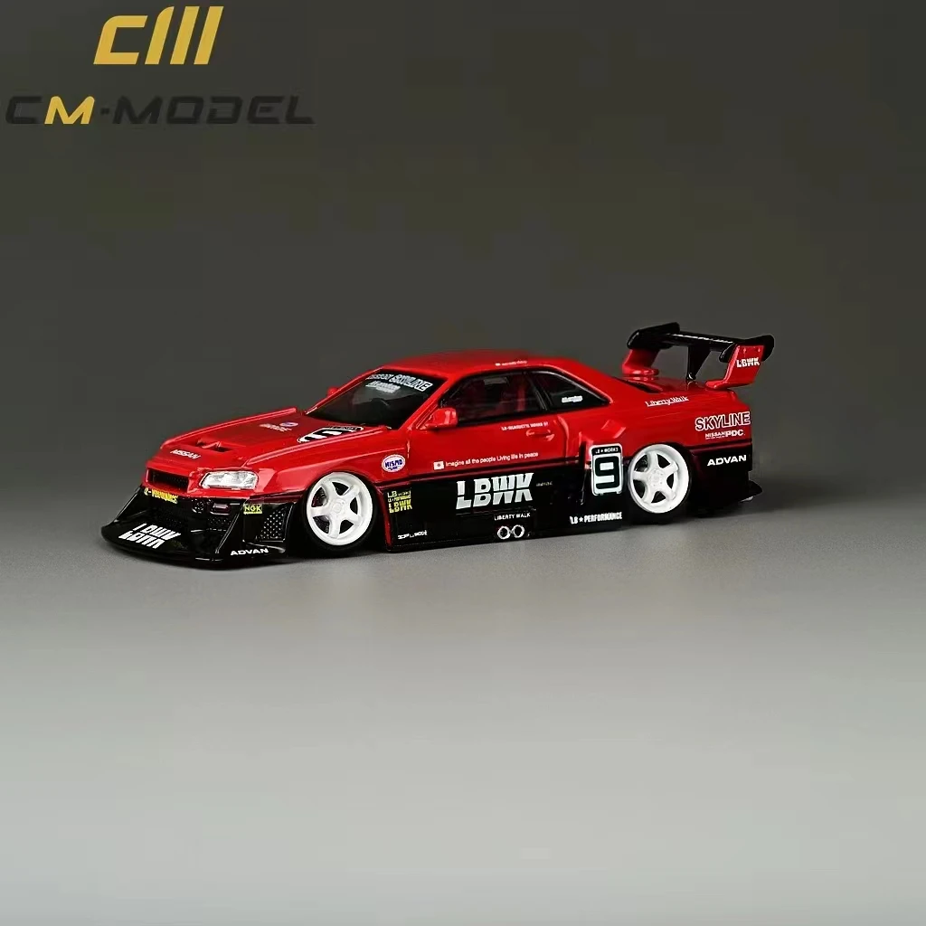 CM Model 1:64 Nissan Skyline GTR ER34 Collection of die-cast alloy car decoration model toys
CM Model 1:64 Nissan Skyline GTR ER34 Collection of die-cast alloy car decoration model toys