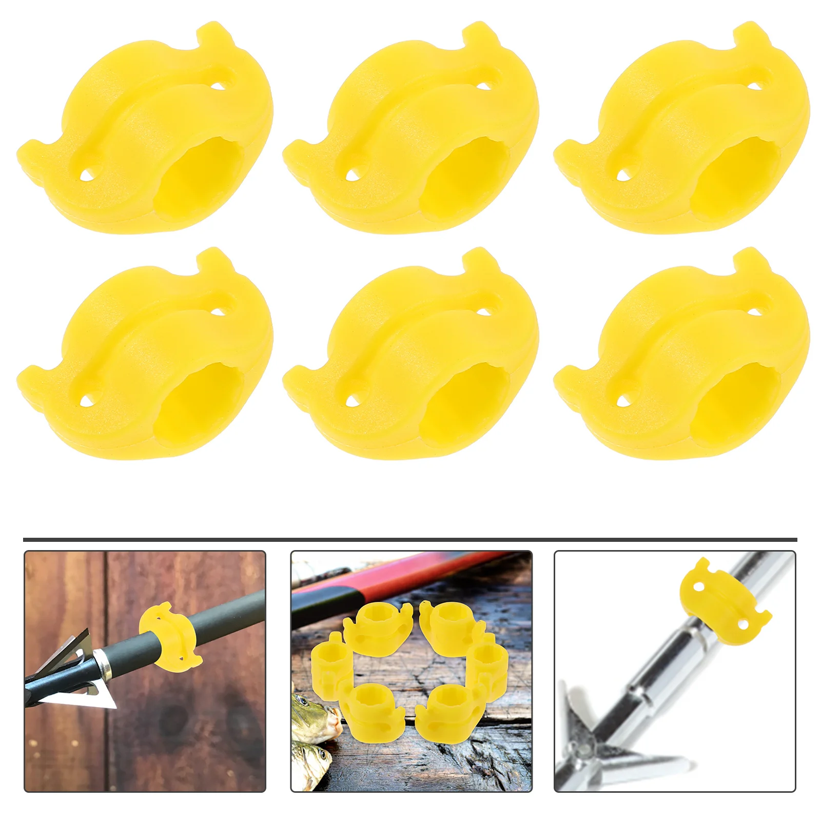 6Pcs Hunting Arrow Sliding Block Fishing Arrow Safety Slider Fish Hunting Supplies
6Pcs Hunting Arrow Sliding Block Fishing Arrow Safety Slider Fish Hunting Supplies