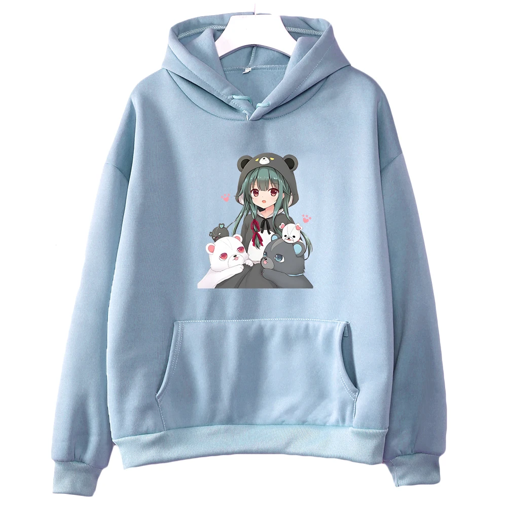 Kuma-Kuma Kuma Bear Yuna Harajuku Hoodies WOMEN Cartoon Kawaii/Cute Anime Clothes Sweatshirt Manga/Comic Autumn/Winter Aesthetic
Kuma-Kuma Kuma Bear Yuna Harajuku Hoodies WOMEN Cartoon Kawaii/Cute Anime Clothes Sweatshirt Manga/Comic Autumn/Winter Aesthetic