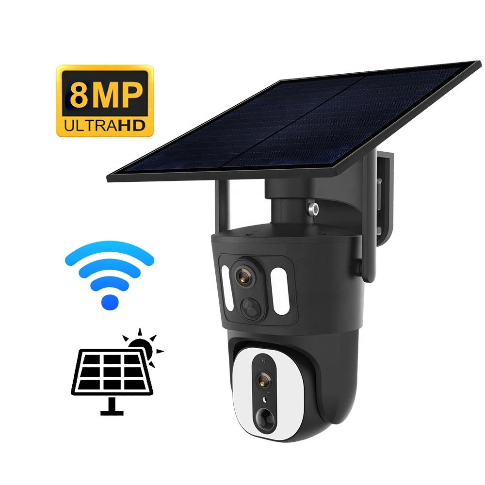 Anxinshi CCTV P2P 8MP Wireless Solar Power WIFI Camera Outdoor Security PTZ Network
Anxinshi CCTV P2P 8MP Wireless Solar Power WIFI Camera Outdoor Security PTZ Network