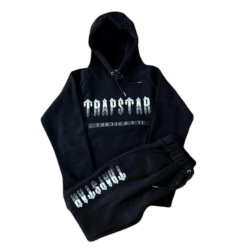 New Pullover Sweatshirt Chenille Decoding 2.0 Patchwork Men's Casual Hooded Tracksuit Set
New Pullover Sweatshirt Chenille Decoding 2.0 Patchwork Men's Casual Hooded Tracksuit Set
