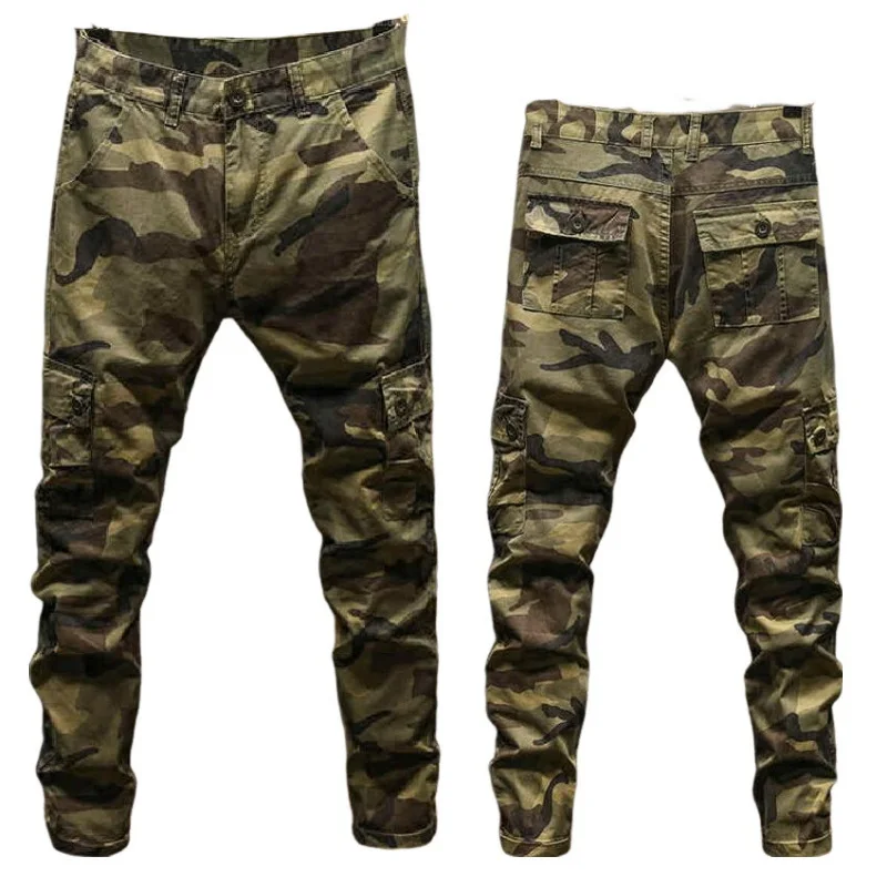 Elastic Camouflage Workwear Pants Men Straight Leg Multi Pocket Youth Military Trousers Wear-resistant Cargo Pants
Elastic Camouflage Workwear Pants Men Straight Leg Multi Pocket Youth Military Trousers Wear-resistant Cargo Pants