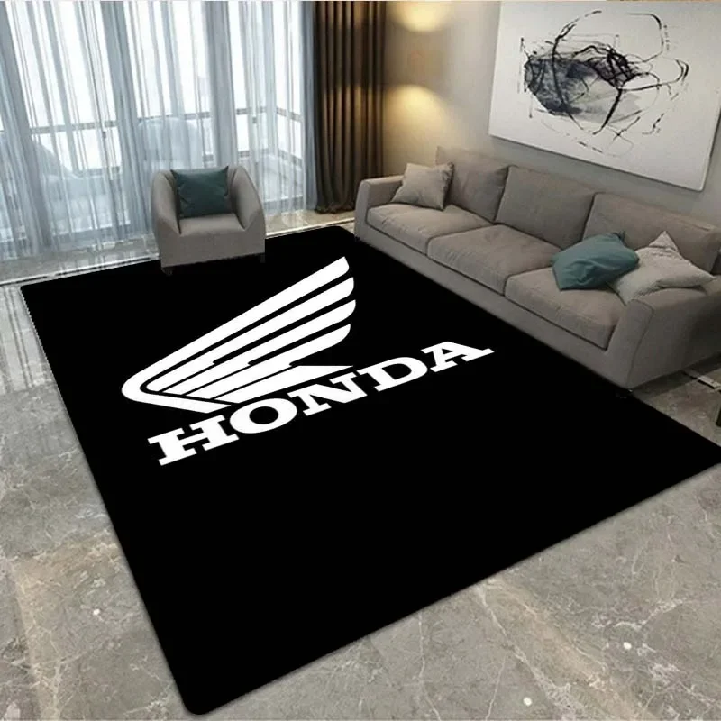 Motorcycle HONDA fashionable car logo carpet 3D printing decorative carpet suitable for livingroom bedroom corridor floor mat
Motorcycle HONDA fashionable car logo carpet 3D printing decorative carpet suitable for livingroom bedroom corridor floor mat