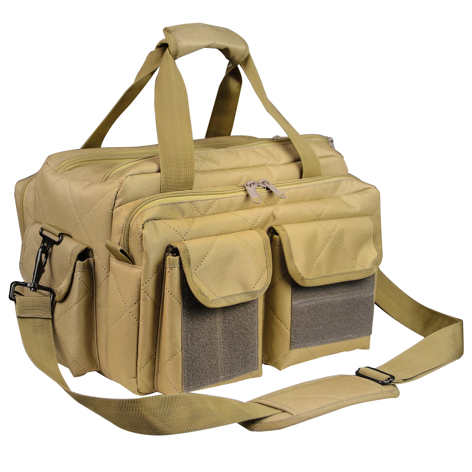 Outdoor Duffel Bag Multi-Pocket Camping Hunting Gear Oxford Cloth Shoulder Bag Durability for Hiking Shooting Other Activities
Outdoor Duffel Bag Multi-Pocket Camping Hunting Gear Oxford Cloth Shoulder Bag Durability for Hiking Shooting Other Activities