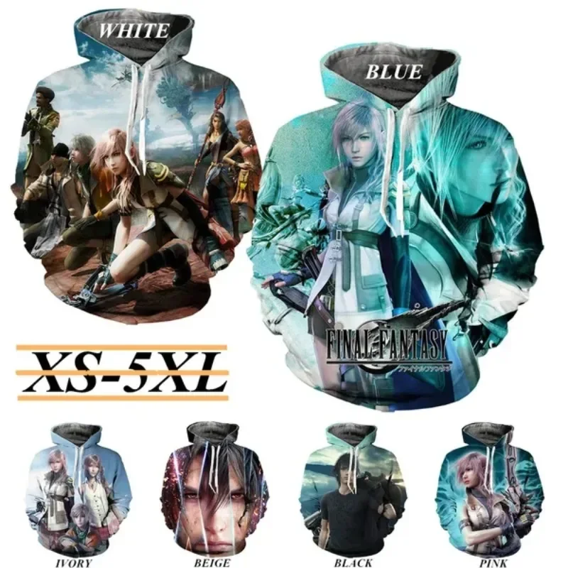 Final Fantasy 3D Printed Hoodie Women's/men's Casual Long Sleeves Shirt Pullover Men Clothing Hoodie Men Streetwear Hoodies
Final Fantasy 3D Printed Hoodie Women's/men's Casual Long Sleeves Shirt Pullover Men Clothing Hoodie Men Streetwear Hoodies
