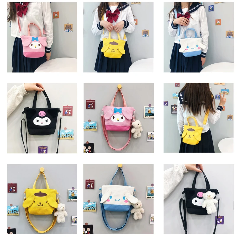 21CM Sanrios Kawaii Cute Kuromi My Melody Cinnamoroll Pompom Purin Cartoon Tote Bag Canvas Bag Shopping Bag Girly Storage Bag
21CM Sanrios Kawaii Cute Kuromi My Melody Cinnamoroll Pompom Purin Cartoon Tote Bag Canvas Bag Shopping Bag Girly Storage Bag