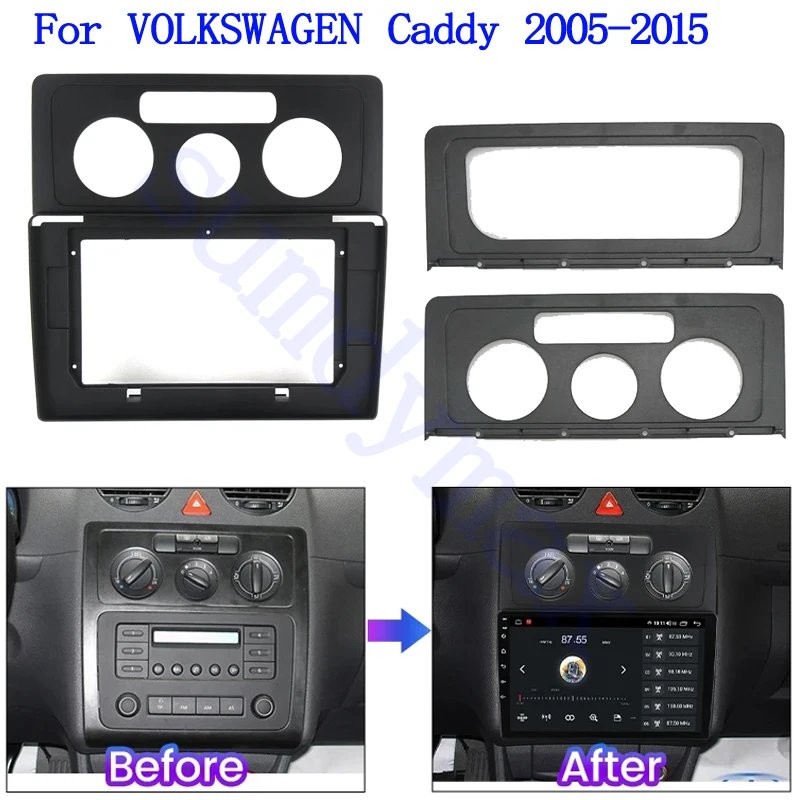 10.1 inch car panel Trim Dashboard Panel Kit For Volkswagen VW Caddy 2004-2015 car Radio Dash Fitting Panel
10.1 inch car panel Trim Dashboard Panel Kit For Volkswagen VW Caddy 2004-2015 car Radio Dash Fitting Panel