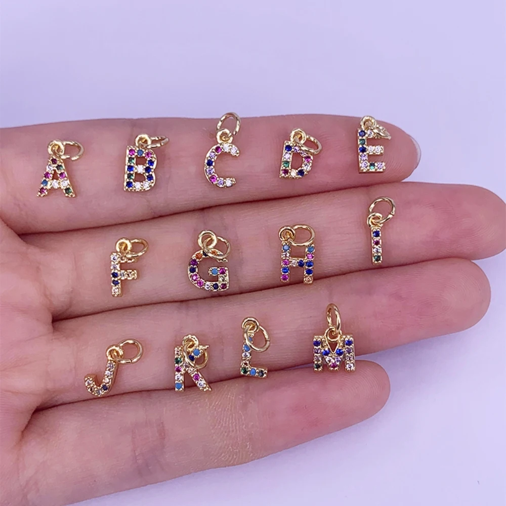 Luxury Rainbow Color 26 Initials Letter Charms Pendant CZ Cubic Zirconia Necklace Earrings Accessories For Women Custom Jewelry
Luxury Rainbow Color 26 Initials Letter Charms Pendant CZ Cubic Zirconia Necklace Earrings Accessories For Women Custom Jewelry