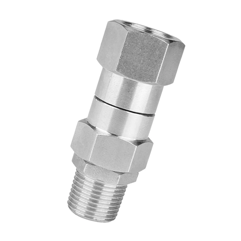 2X High Pressure Washer Swivel Joint 3/8 Inch Pressure Washer Hose Fittings 360 Degree Rotation Connector Car Washing
2X High Pressure Washer Swivel Joint 3/8 Inch Pressure Washer Hose Fittings 360 Degree Rotation Connector Car Washing