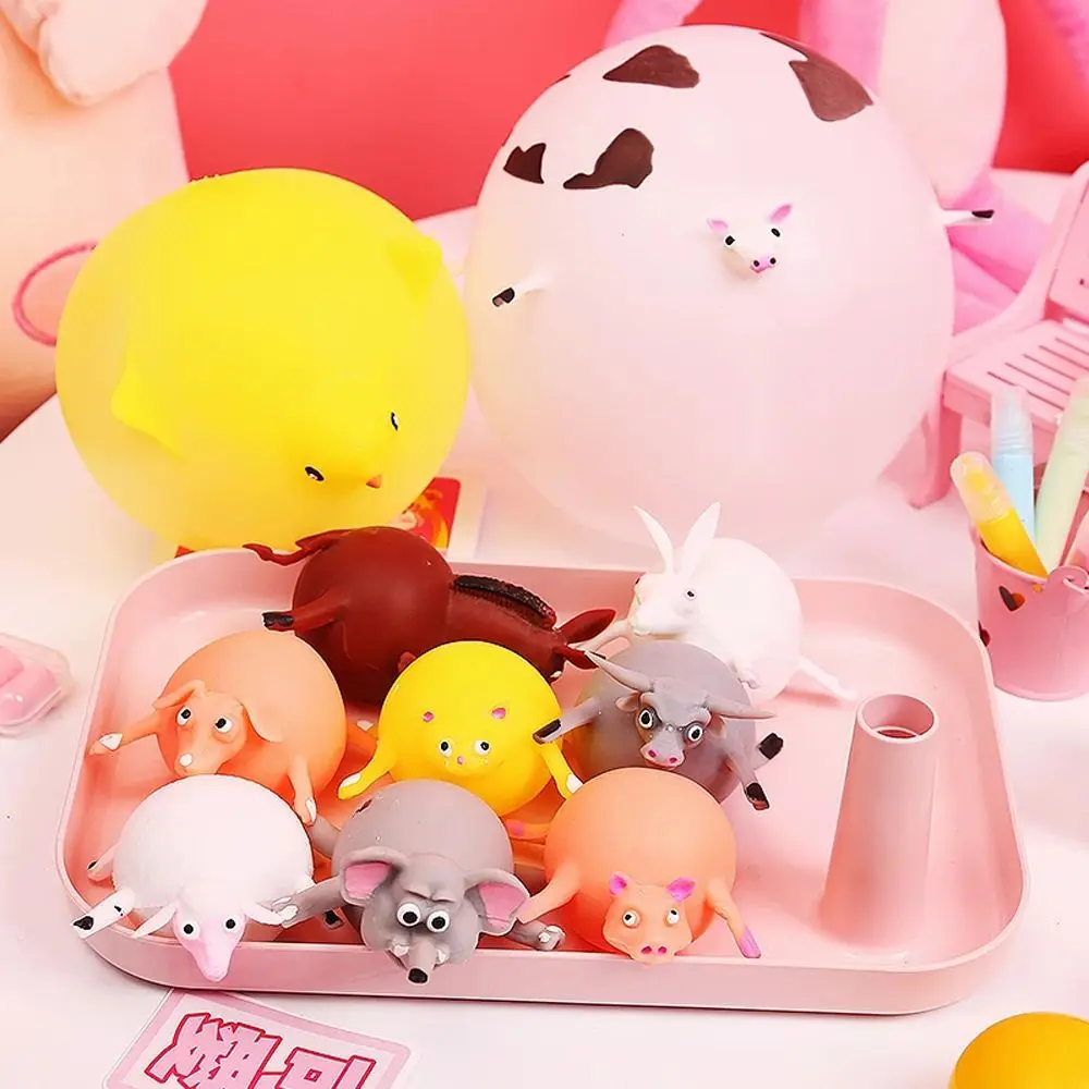 Creative Gifts Antistress Blow Toy Novelty Toys Soft Rubber Squeeze Toy Inflatable Hippo Decompression Toy Chicken
Creative Gifts Antistress Blow Toy Novelty Toys Soft Rubber Squeeze Toy Inflatable Hippo Decompression Toy Chicken