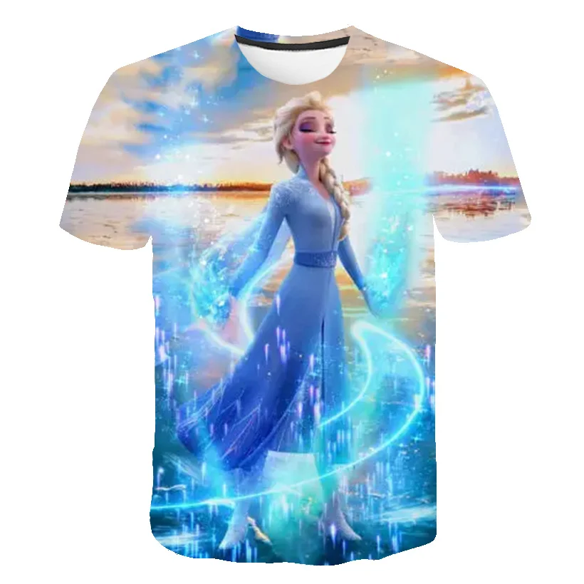 Children's Clothing Girls Kids Clothes Frozen Short Sleeve Tops Cartoon Streetwear Costume Baby Popular T-shirts Sweatshirts
Children's Clothing Girls Kids Clothes Frozen Short Sleeve Tops Cartoon Streetwear Costume Baby Popular T-shirts Sweatshirts