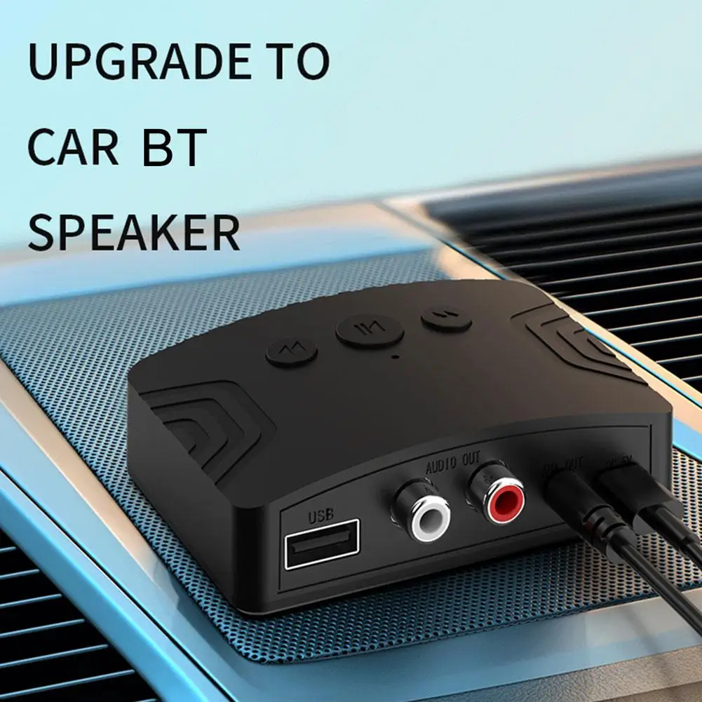 Bluetooth 5.3 Receiver Wireless Audio Receiver U Disk RCA 3.5mm AUX Jack Stereo Music Receiver for Amplifer Speaker Headsets
Bluetooth 5.3 Receiver Wireless Audio Receiver U Disk RCA 3.5mm AUX Jack Stereo Music Receiver for Amplifer Speaker Headsets