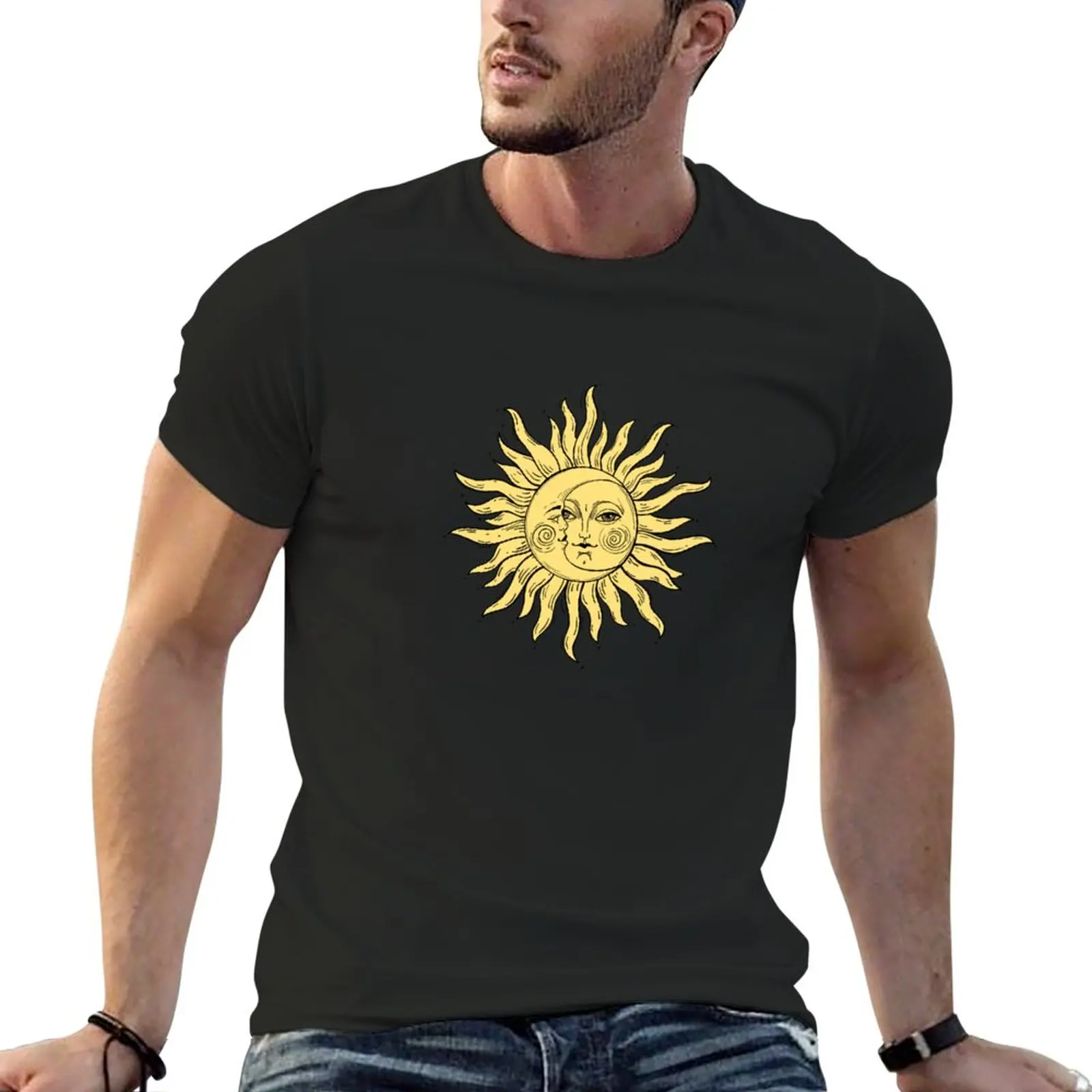 Sun and Moon T-Shirt korean fashion t-shirts man T-shirt for a boy man clothes oversized t shirts for men
Sun and Moon T-Shirt korean fashion t-shirts man T-shirt for a boy man clothes oversized t shirts for men