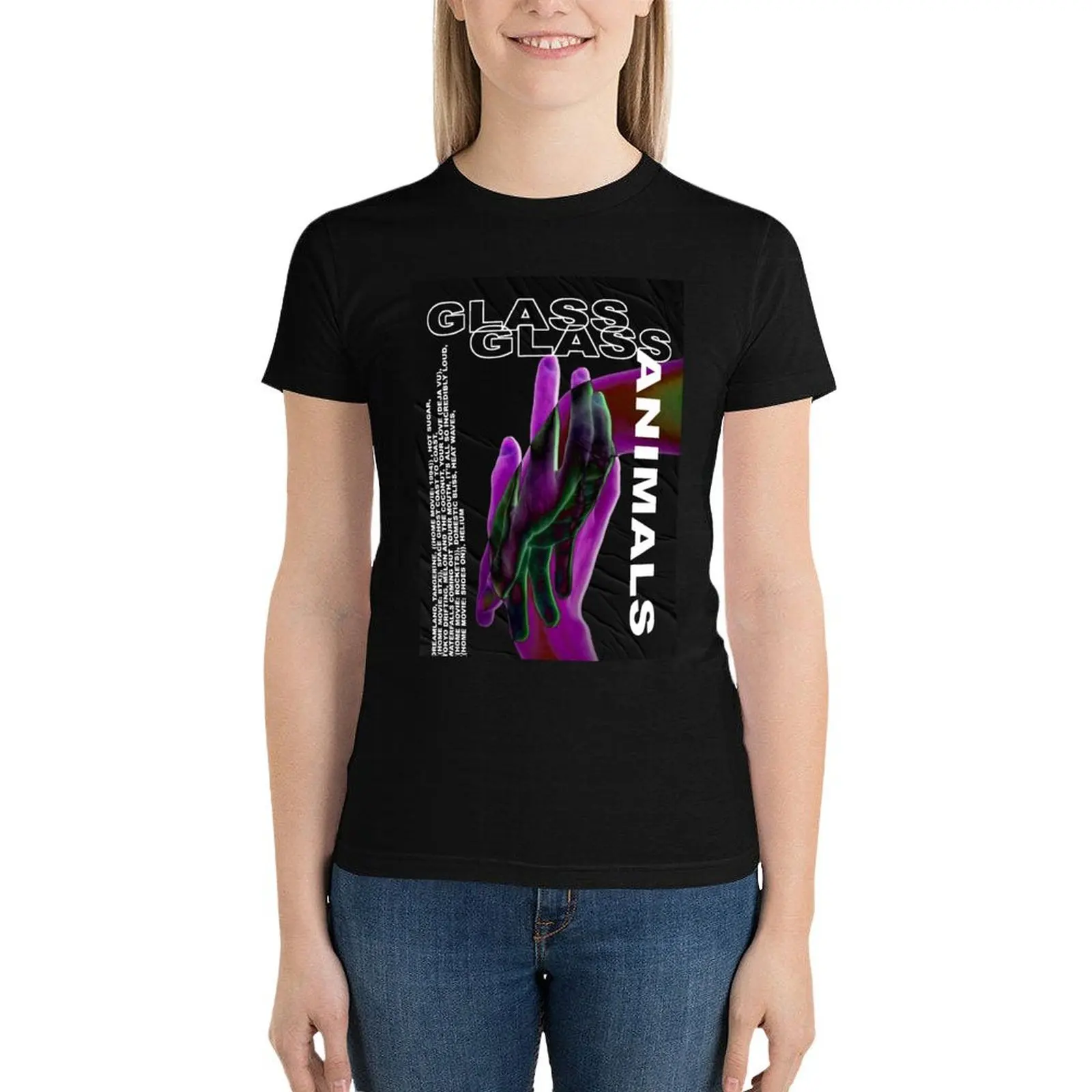 Glass Animals T-Shirt tees korean fashion lady clothes anime clothes plain t shirts for Women
Glass Animals T-Shirt tees korean fashion lady clothes anime clothes plain t shirts for Women