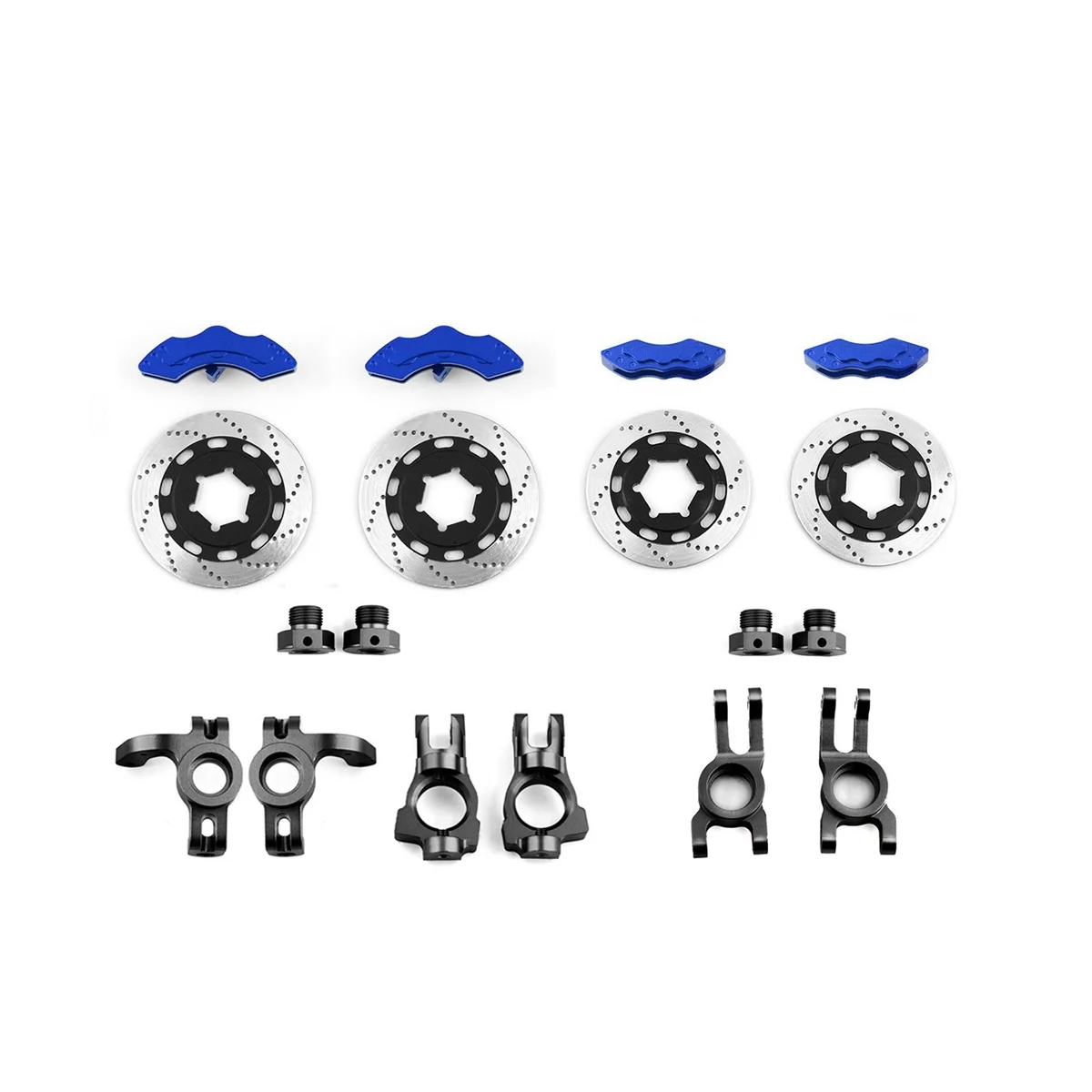 For Kingmotor 1/7 Pulley C3 E8414 E8415 Simulation Disc Brake Caliper Upgrade,Blue+Black
For Kingmotor 1/7 Pulley C3 E8414 E8415 Simulation Disc Brake Caliper Upgrade,Blue+Black