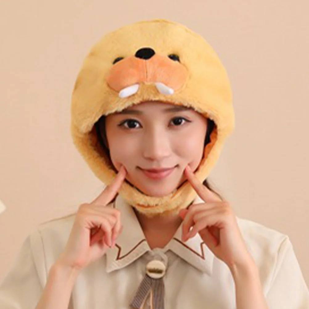 Walrus Hooded Hat Animal Costume Adult Caps Headwear Plush Novelty Band Party Headgear Clothing Funny Hats For Adults
Walrus Hooded Hat Animal Costume Adult Caps Headwear Plush Novelty Band Party Headgear Clothing Funny Hats For Adults