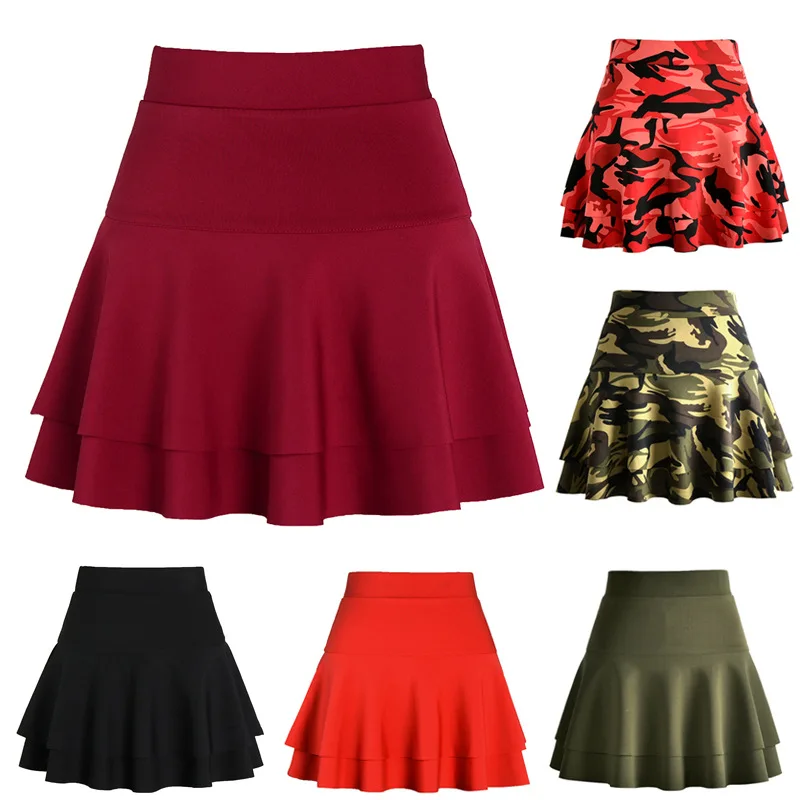 Casual Mini Stretch Waist Flared Plain Pleated Skater Skirt Harajuku Vintage Black Women Korean Fashion Clothing Tennis Skirts
Casual Mini Stretch Waist Flared Plain Pleated Skater Skirt Harajuku Vintage Black Women Korean Fashion Clothing Tennis Skirts