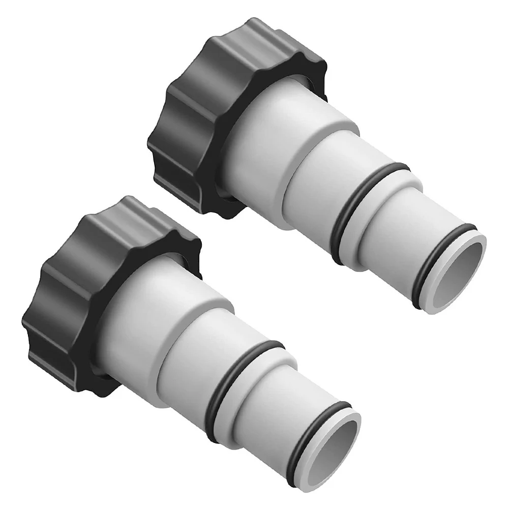 8PCS Hose Adapter To Plunger Valve Converts 1.5" And 1.25" Hoses For Intex Pool Set Pool Vacuum Cleaner Equipment
8PCS Hose Adapter To Plunger Valve Converts 1.5" And 1.25" Hoses For Intex Pool Set Pool Vacuum Cleaner Equipment