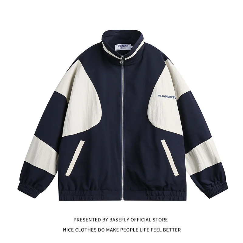 New Spring Patchwork Thin Men High Streetwear Light Weight Jacket Unisex Women Casual Coat Couple Windbreaker Shirt Topwear Chic
New Spring Patchwork Thin Men High Streetwear Light Weight Jacket Unisex Women Casual Coat Couple Windbreaker Shirt Topwear Chic