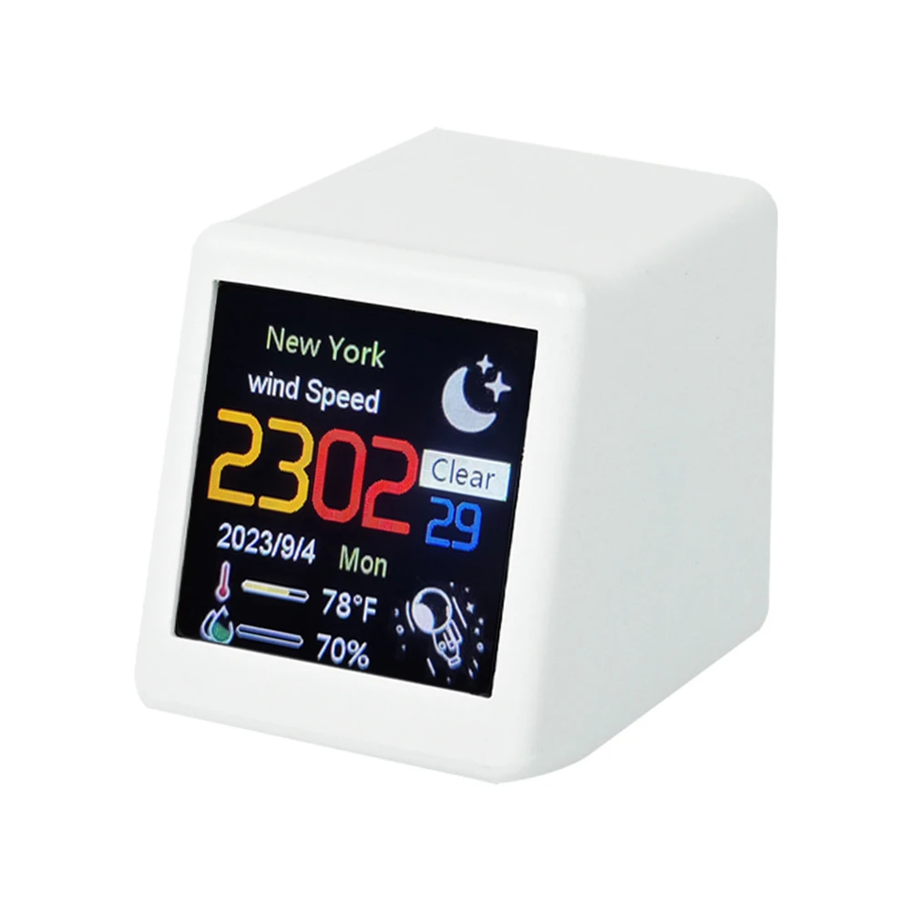 Mini TV Intelligence Meteorological Station Weather Clock StationGame DIY Decoration Animations Electronic Album Functionft
Mini TV Intelligence Meteorological Station Weather Clock StationGame DIY Decoration Animations Electronic Album Functionft