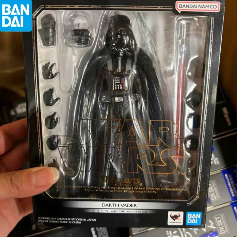 

Original Bandai S.H.Figuarts Darth Vader Anakin Skywalker Star Wars Return Of The Jedi Action Figure Toys Pvc Model Kid Toy Gift
