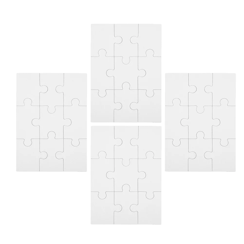 4 Sheets Wooden Puzzle Heat Transfer Craft Woody Toy Jigsaw Cognitive Plaything DIY Puzzles Sublimation Blanks
4 Sheets Wooden Puzzle Heat Transfer Craft Woody Toy Jigsaw Cognitive Plaything DIY Puzzles Sublimation Blanks