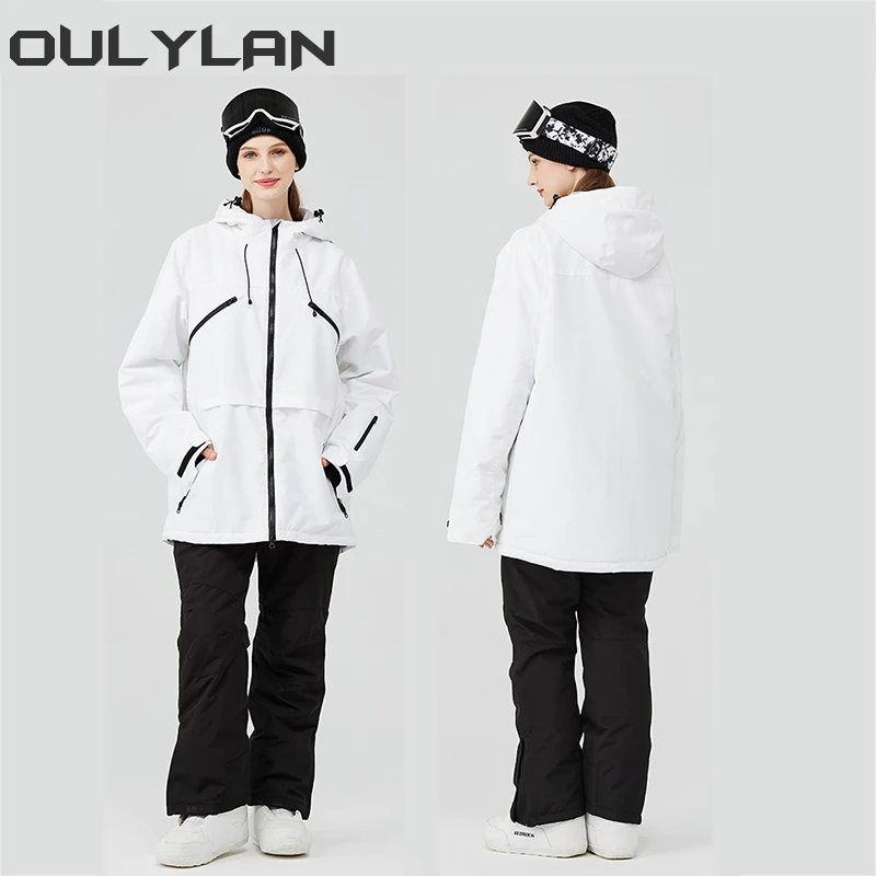 Oulylan Women Winter Ski Jacket Warm Windproof Waterproof Breathable Skiing Top Hooded Snow Jackets Thick Snowboarding Coat
Oulylan Women Winter Ski Jacket Warm Windproof Waterproof Breathable Skiing Top Hooded Snow Jackets Thick Snowboarding Coat