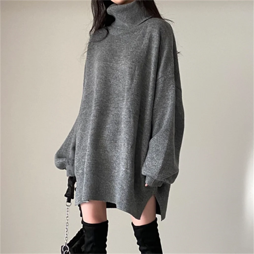 Alien Kitty Chic Lazy Style Women Sweaters Loose Mid-Length 2022 Casual Turtleneck Winter Warm Slim New Office Lady Knitted
Alien Kitty Chic Lazy Style Women Sweaters Loose Mid-Length 2022 Casual Turtleneck Winter Warm Slim New Office Lady Knitted