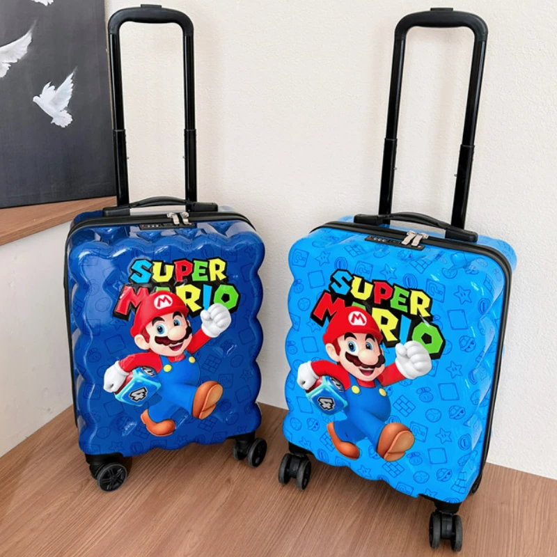 19 Inch Super Mario Bros. Suitcase Anime Adult Travel Luggage Dustproof Cover Can Be Taken on The Plane Children's Suitcases
19 Inch Super Mario Bros. Suitcase Anime Adult Travel Luggage Dustproof Cover Can Be Taken on The Plane Children's Suitcases