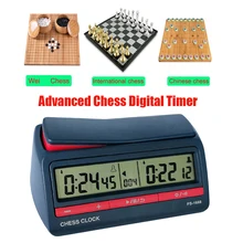 Professional Chess Digital Timer Chess Clock Countdown Timer Electronic Chess Clock for Board Game Competition
Professional Chess Digital Timer Chess Clock Countdown Timer Electronic Chess Clock for Board Game Competition