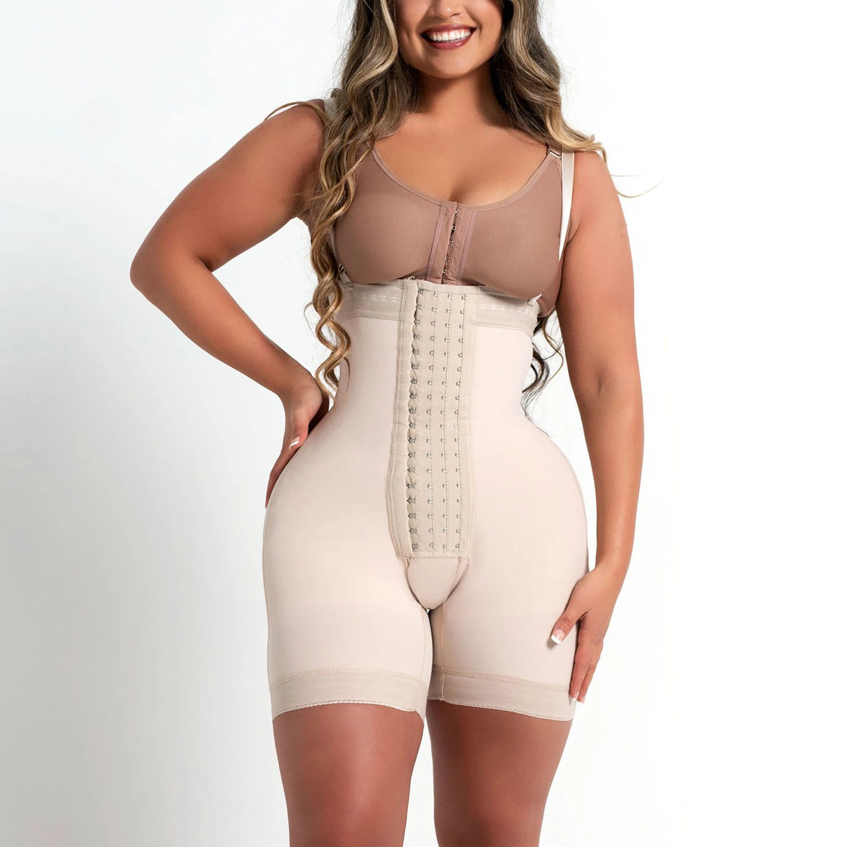 Fajas Colombianas High Double Compression Garment Abdomen Control Hook And Eye Closure Tummy Control Adjustable Bodysuit
Fajas Colombianas High Double Compression Garment Abdomen Control Hook And Eye Closure Tummy Control Adjustable Bodysuit