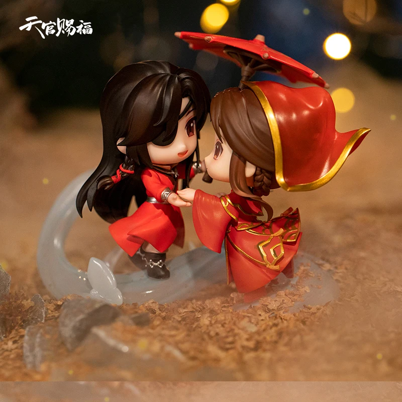 

Anime Heaven Officials Blessing Tian Guan Ci Fu Xie Lian Hua Cheng Happy To Meet Friends Q Version Action Figure Toy