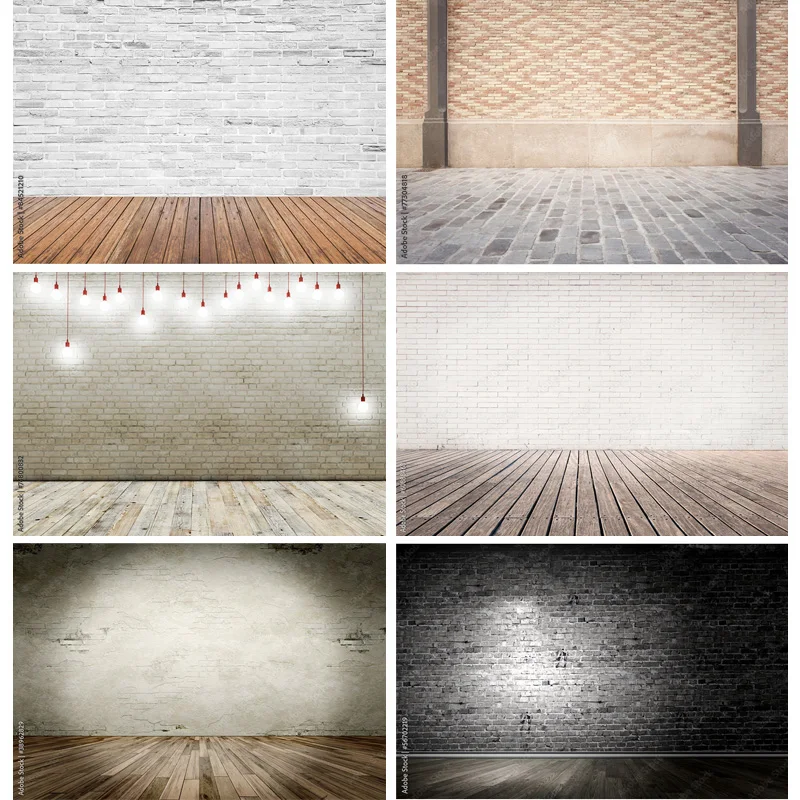 Vinyl Custom Vintage Brick Wall Wooden Floor Photography Backdrops Photo Background Studio Prop 211218 ZXX-32
Vinyl Custom Vintage Brick Wall Wooden Floor Photography Backdrops Photo Background Studio Prop 211218 ZXX-32