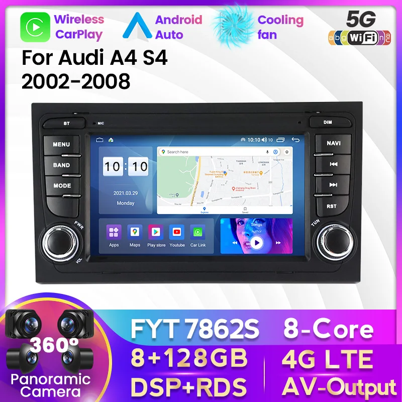 Автомобильная Мультимедийная система Android11 для Audi A4 B6 B7 S4 B7 B6 RS4 Seat Exeo 2002-2008 RS4 B7 Carplay Auto GPS Все-в-одном 2Din без Dvd
Автомобильная Мультимедийная система Android11 для Audi A4 B6 B7 S4 B7 B6 RS4 Seat Exeo 2002-2008 RS4 B7 Carplay Auto GPS Все-в-одном 2Din без Dvd