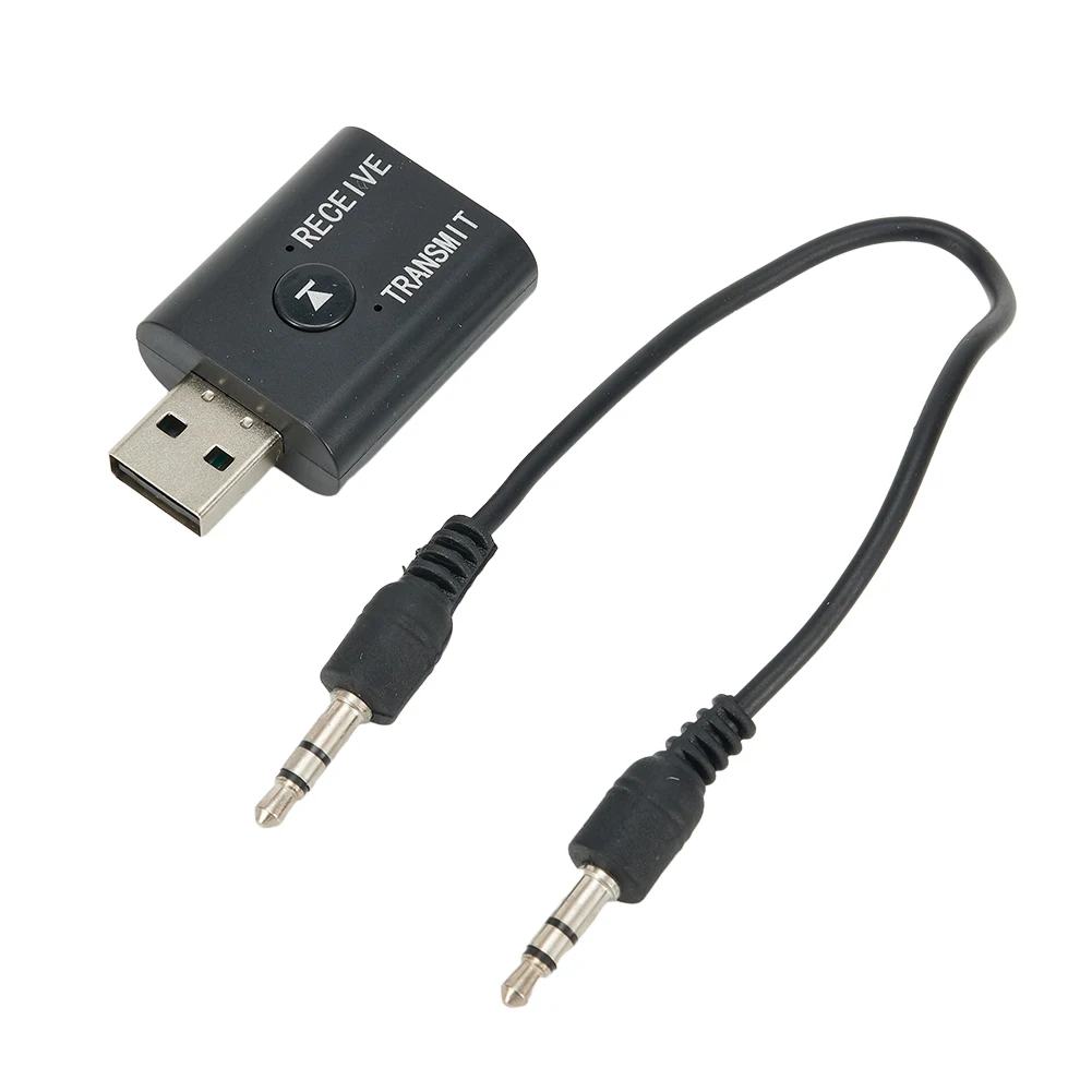 Durable Bluetooth Transmitter&Receiver 3.5mm Black 24 (Mbps) 42*25*11mm 5.0 ABS Accessories Aux Adapter For PC MP3/MP4
Durable Bluetooth Transmitter&Receiver 3.5mm Black 24 (Mbps) 42*25*11mm 5.0 ABS Accessories Aux Adapter For PC MP3/MP4
