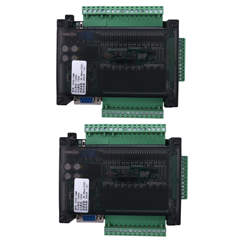 2X PLC Industrial Control Board FX3U-24MR High-Speed Household PLC Industrial Control Board PLC Controller Programmable
2X PLC Industrial Control Board FX3U-24MR High-Speed Household PLC Industrial Control Board PLC Controller Programmable