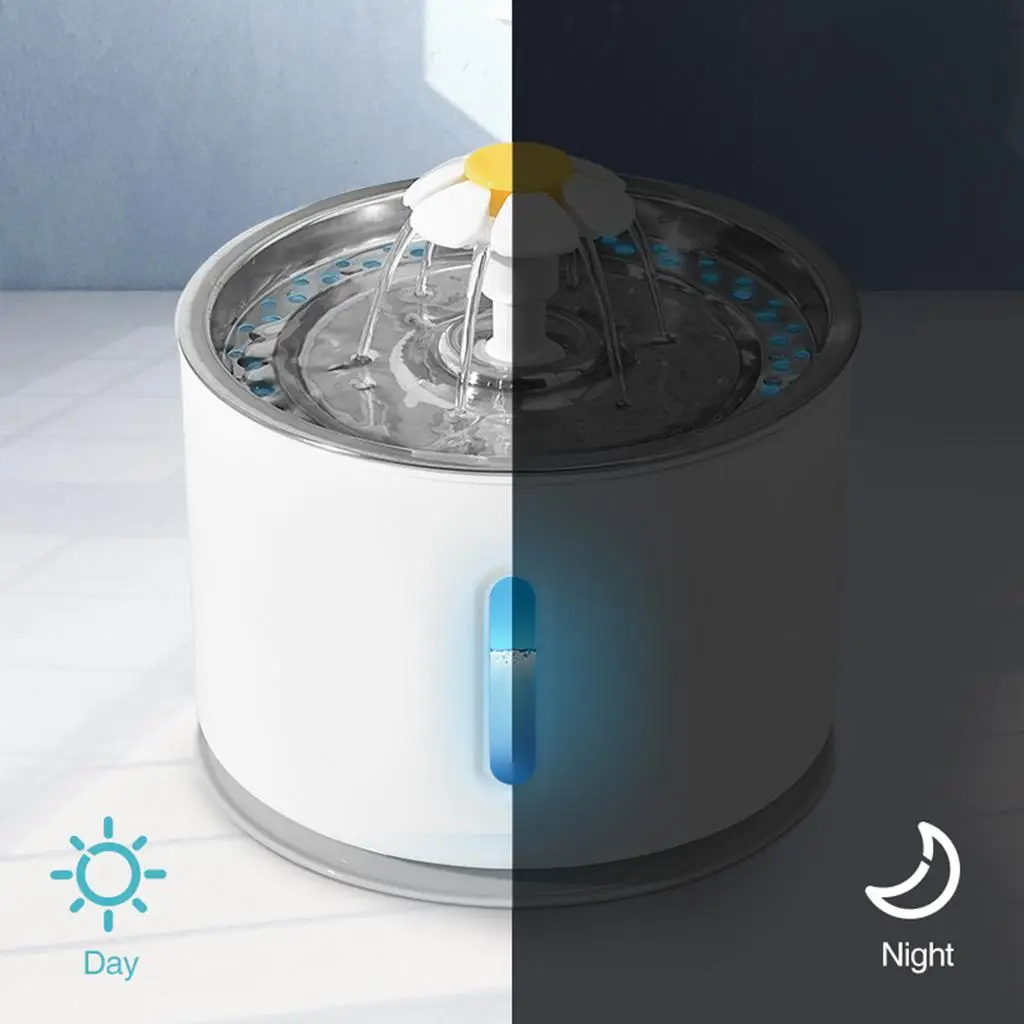 Cat Water Fountain, Intelligent Auto Power Off Drinking Fountain Recirculating 81 oz/2.4L Automatic Drinking Water Dispenser
Cat Water Fountain, Intelligent Auto Power Off Drinking Fountain Recirculating 81 oz/2.4L Automatic Drinking Water Dispenser