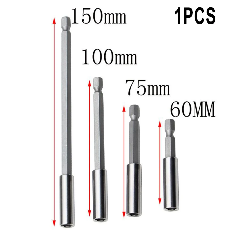 1pc Hex Shank Magnetic Screwdriver Extension Socket Head Holder 1/4" Extension Sleeve 60/75/100/150mm Hand Tools Parts
1pc Hex Shank Magnetic Screwdriver Extension Socket Head Holder 1/4" Extension Sleeve 60/75/100/150mm Hand Tools Parts