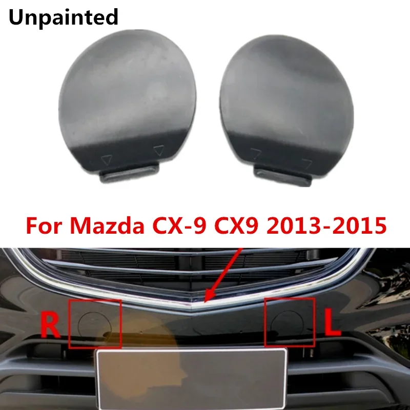 Unpainted Front Bumper Grille Tow Hook Cover Replace For Mazda CX-9 CX9 2013 2014 2015
Unpainted Front Bumper Grille Tow Hook Cover Replace For Mazda CX-9 CX9 2013 2014 2015