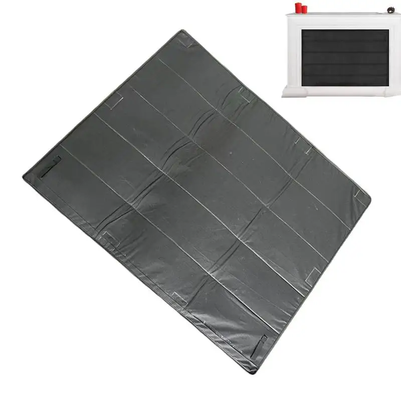 

Magnetic Fireplace Cover Mantle Warmth Draft Guard Indoor Fireplace Blanket Fireplace Draft Stopper Screen Cover Stops Heat Loss