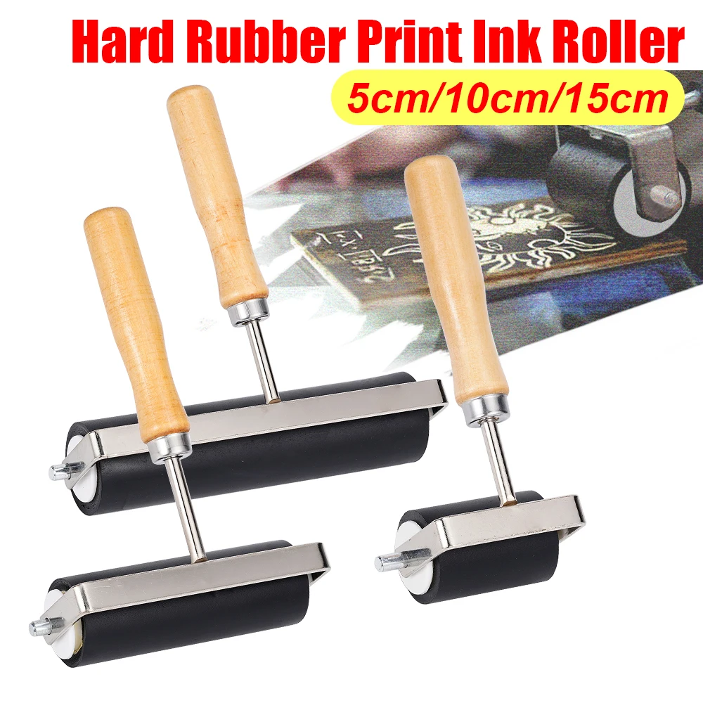 1set/1PCS 3 Sizes 5/10/15cm Heavy Duty Hard Rubber Roller Printing Ink Lino Artists Art Craft Tool Paint Tool Sets 
1set/1PCS 3 Sizes 5/10/15cm Heavy Duty Hard Rubber Roller Printing Ink Lino Artists Art Craft Tool Paint Tool Sets