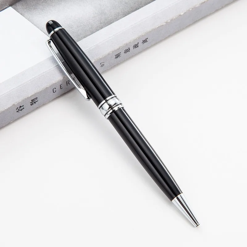Luxury high quality 809 black ballpoint pen Signature ink pen rotating ballpoint pen stationery office supplies
Luxury high quality 809 black ballpoint pen Signature ink pen rotating ballpoint pen stationery office supplies