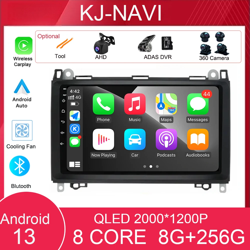 Android 13 For Mercedes Benz B200 Sprinter W906 W639 AB Class W169 W245 Viano Vito Carplay QLED GPS Navi 2 Din WIFI
Android 13 For Mercedes Benz B200 Sprinter W906 W639 AB Class W169 W245 Viano Vito Carplay QLED GPS Navi 2 Din WIFI