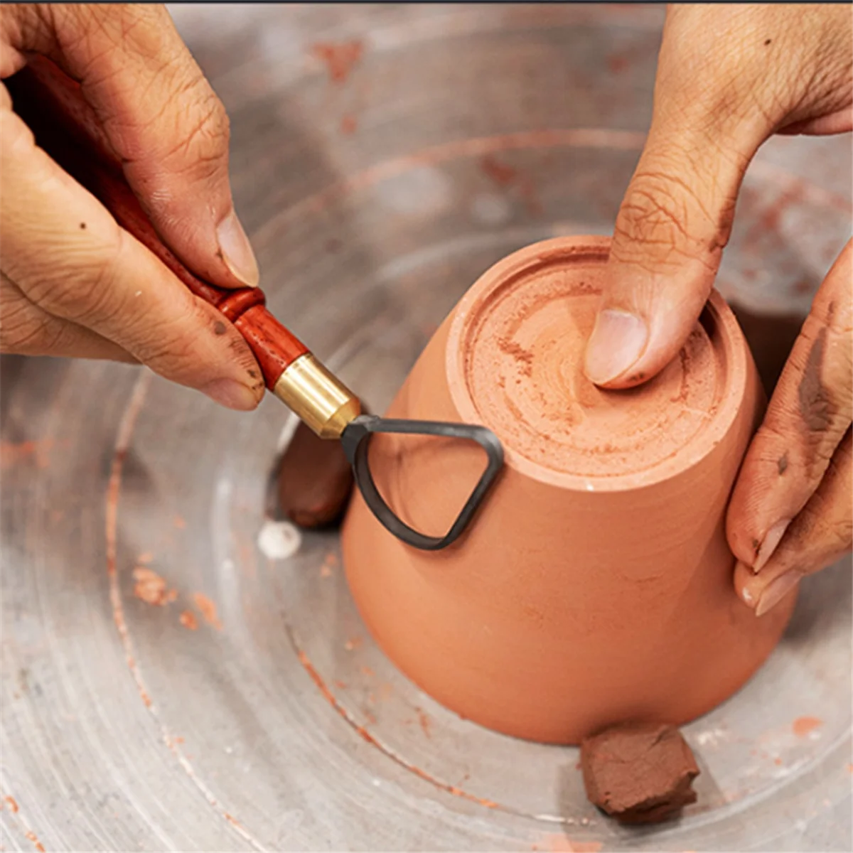 Pottery Repair Tools Tungsten Steel Texture Ring Knife DIY Ceramic Sculpture Scraping Texture Carving Tools,Ring-Shaped
Pottery Repair Tools Tungsten Steel Texture Ring Knife DIY Ceramic Sculpture Scraping Texture Carving Tools,Ring-Shaped