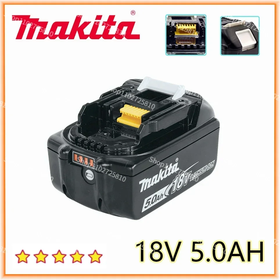Makita Original 18V 5.0AH 6.0AH Rechargeable Power Tool Battery LED Lithium Ion Replacement LXT BL1860B BL1860 BL1850
Makita Original 18V 5.0AH 6.0AH Rechargeable Power Tool Battery LED Lithium Ion Replacement LXT BL1860B BL1860 BL1850