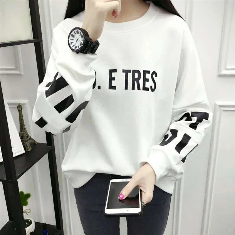 Autumn 2024 New Letter Base Sweatshirt Women's Round Neck Loose Bat Sleeve Top Women's Long Sleeve T-shirt Coat Trendy
Autumn 2024 New Letter Base Sweatshirt Women's Round Neck Loose Bat Sleeve Top Women's Long Sleeve T-shirt Coat Trendy