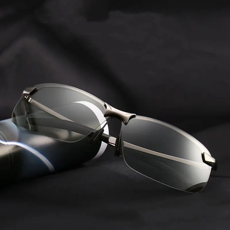 

Солнцезащитные очки поляризационные UV400 для мужчин и женщин, брендовые дизайнерские квадратные солнечные очки, фотохромные, для вождения